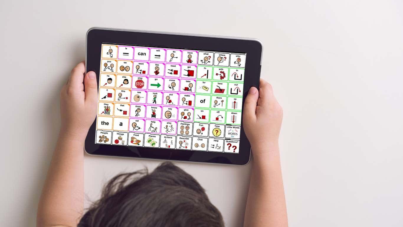 Joyreal AAC Device For Autism, Non Verbal Communication Tools For Speech Therapy And Stroke Rehab Speech Communication Tablet Autism Talking Aids With 8 Programmable Buttons And Adjustable Volume
